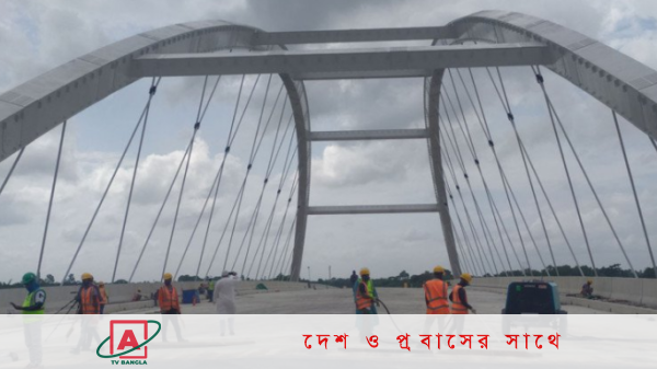 উদ্বোধনের অপেক্ষায় দেশের প্রথম ছয় লেনের কালনা সেতু