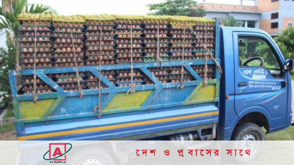 ‘রেকর্ড’ দামের মধ্যেই ‘ডিমের ট্রাক’ ডাকাতির চেষ্টা