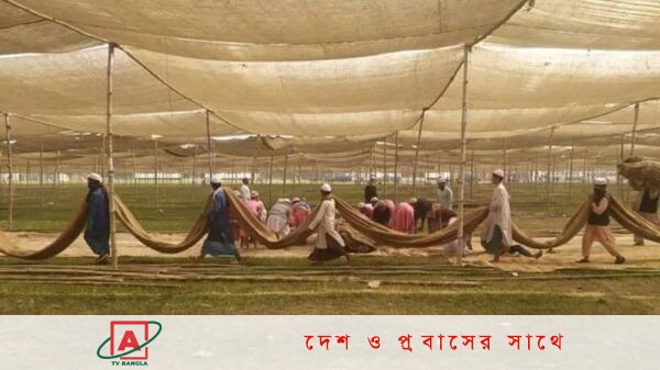 টঙ্গীতে বিশ্ব ইজতেমার প্রস্তুতি চলছে