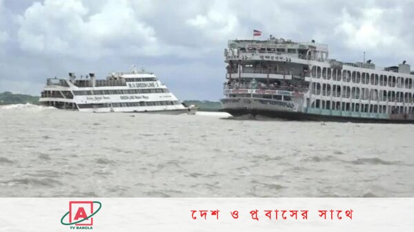 বরিশাল-ঢাকা নৌপথে যাত্রীবাহি নৌযান চলাচল ঝুঁকিপূর্ণ হয়ে উঠেছে