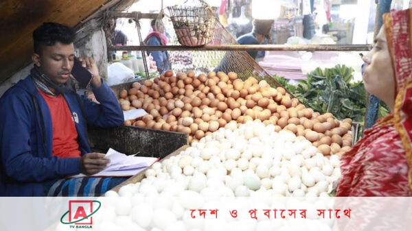 নতুন বছরে দেশের বাজারে আবারও বেড়েছে ডিমের দাম