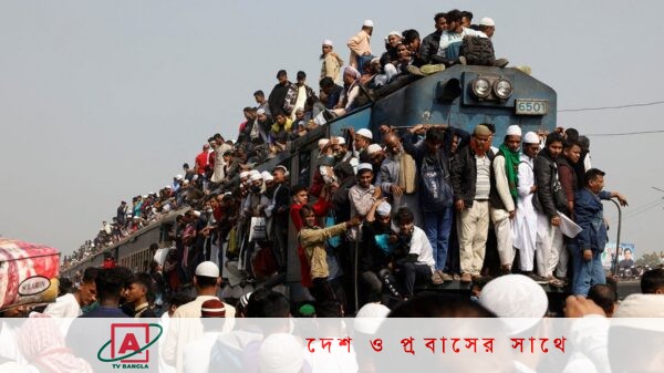 আখেরি মোনাজাতে অংশ নিতে সারাদেশ থেকে মানুষের ঢল নেমেছে টঙ্গী এলাকায়