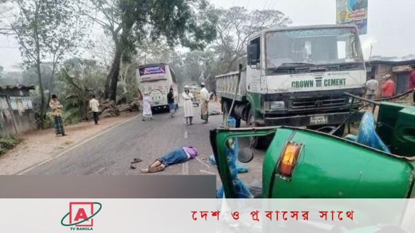 চাঁদপুরে বাস-অটোরিকশা সংঘর্ষে নিহত ৩