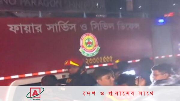 রাজধানীর এলিফ্যান্ট রোডের ভবনে আগুন