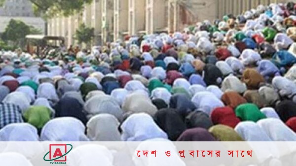 শোলাকিয়ায় পাঁচ লাখ মুসল্লি ঈদুল ফিতরের জামাত আদায় করেছেন